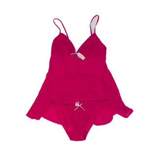 NWT Victoria’s Secret Angels Babydoll Chemise and Panty Set, Medium